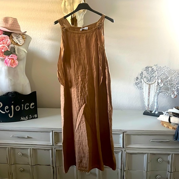 Linen dress sleeveless - Picture 1 of 1